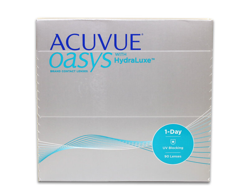 1 DAY ACUVUE OASYS with HYDRALUXE 90  -02.75 R 8.5 .