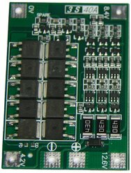 Защитная плата зарядного устройства литиево-ионной батареи 3S 40A Balance для аккумуляторов 18650