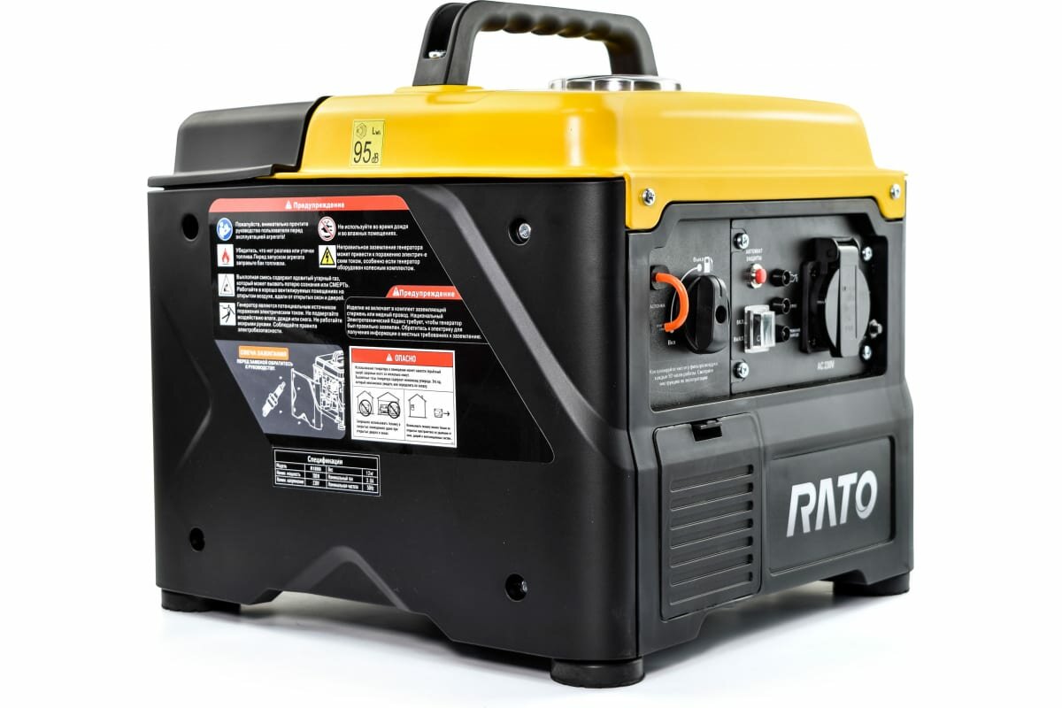 фото RATO Бензогенератор 4-х тактный инверторный R1000i