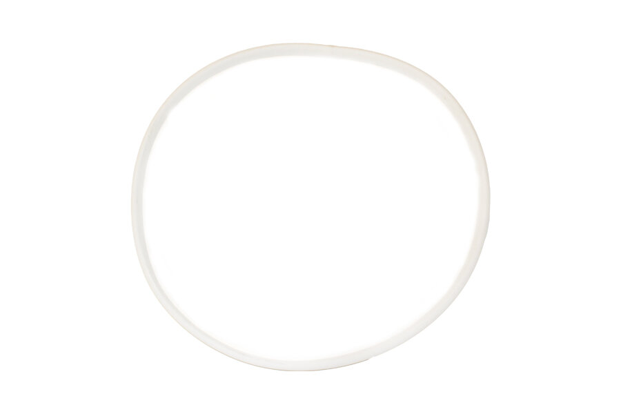 Силиконовая прокладка (кольцо) П-образный профиль, на котел 20-25 л, тонкая, 300*327*5 мм - фотография № 2