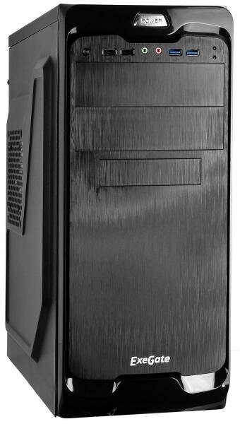 Корпус ATX Exegate UN-604 500 Вт чёрный (EX269438RUS)