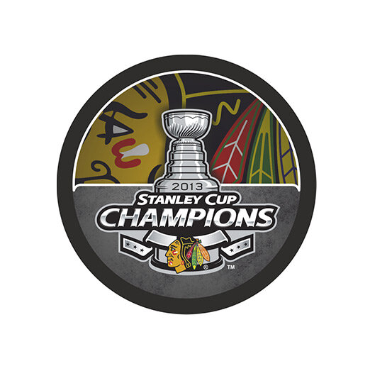 Шайба Rubena Chicago Blackhawks Staley Cup Champions 2013