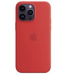 Чехол Apple Silicone Case with MagSafe для iPhone 14 Pro Max - (PRODUCT)RED MPTR3ZM/A - изображение