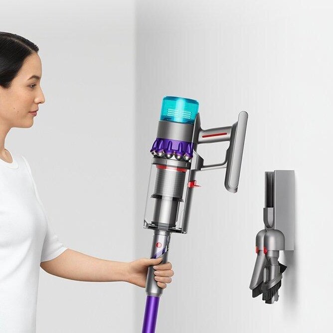 Вертикальный беспроводной пылесос Dyson Gen5detect Absolute (Purple/Nickel) SV23 EU - фотография № 3