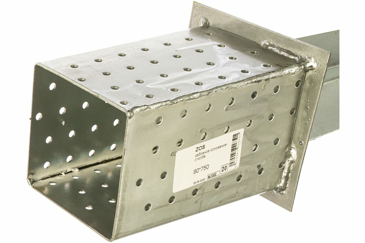 фото Крепко-накрепко 90-750 забивное основание столба ZOS 33356