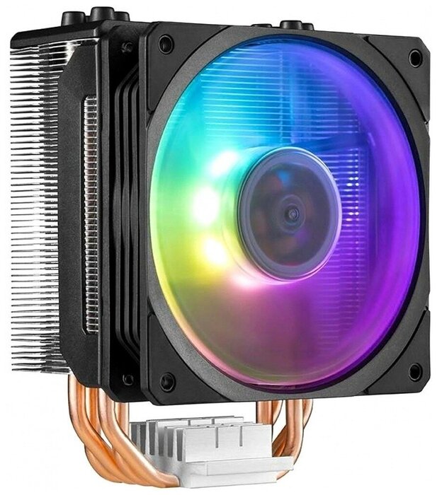 Cooler Master Кулер для процессора Socket115x/1200/1366/2011-v3/2066/AM2/AM2+/AM3/AM3+/AM4/FM1/FM2/FM2+ Cooler Master Hyper 212 RGB Spectrum RR-212A-20PD-R1, подсветка (ret)