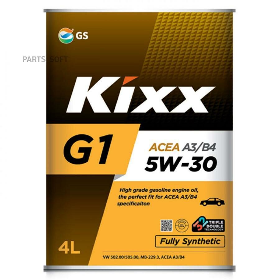 Kixx Масло Моторное Kixx G1 5W-30 Синтетическое 4 Л L531044te1
