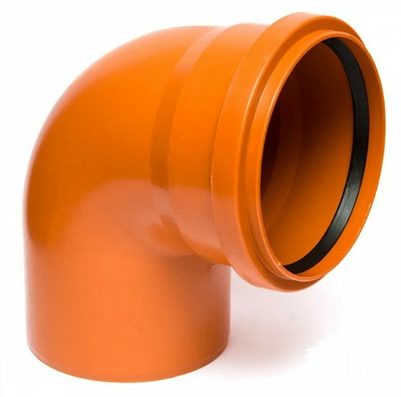 фото Отвод ПВХ d200мм 87-90˚ Pestan