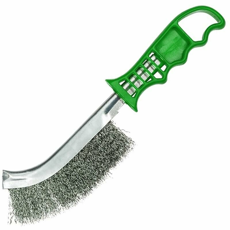 фото Щетка ручная (нержавейка гофрированная, пластиковая ручка) 655 Эксперт SS 0,3 (2 шт)