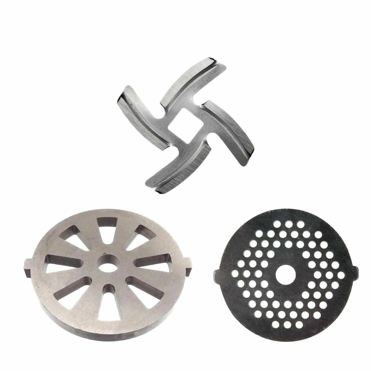 фото Комплект из 2-х решеток и ножа для мясорубки Atlanta