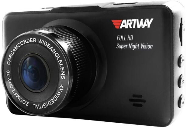 Видеорегистратор Artway AV-396 Super Night Vision черный 1080x1920 1080i 170гр.