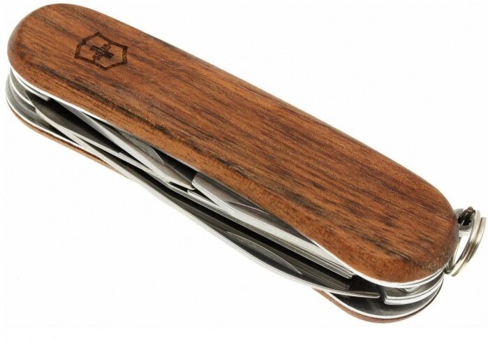 Нож перочинный Victorinox EvoWood 14 (2.3901.63) 85мм 12функций дерево карт.коробка - фото №7