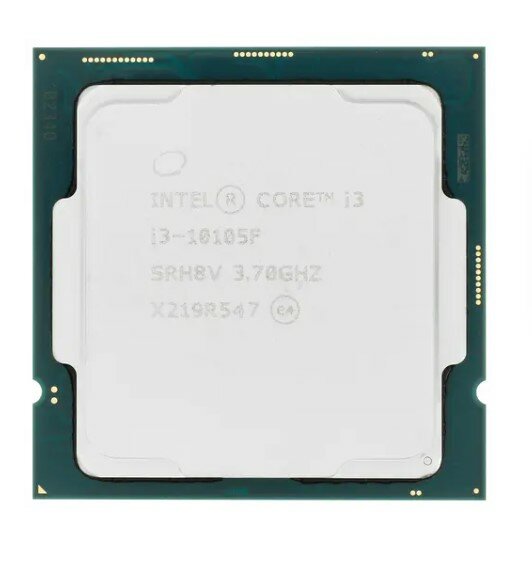 Процессор Intel Core i3-10105F LGA1200 4 x 3700 МГц