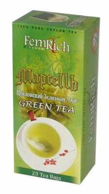 Чай Марсель Зеленый пакетированный 25 х2 г
