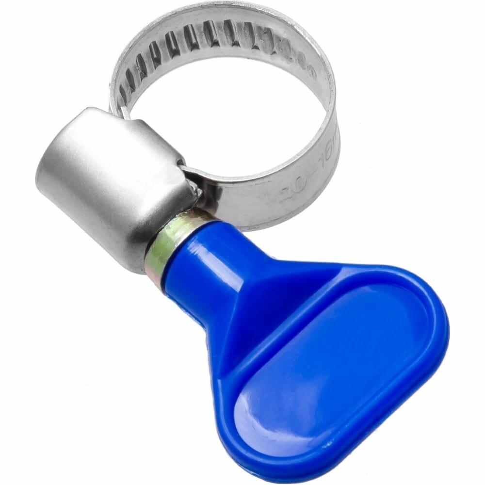 фото MasterProf хомут обжимной из нерж.стали 10-16 мм, бабочка, 2 шт ИС.140154.2