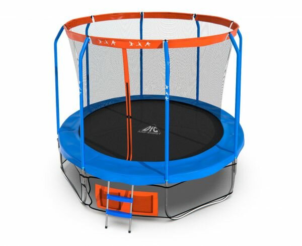 Каркасный батут DFC JUMP BASKET 12FT-JBSK-B диаметр 366 см, макс. нагрузка 150 кг, защитная сетка 180 см