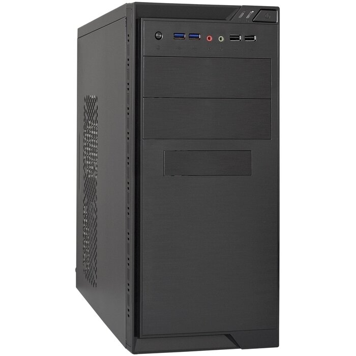 Корпус EXEGATE EX283238RUS MA-372UX Black, mATX