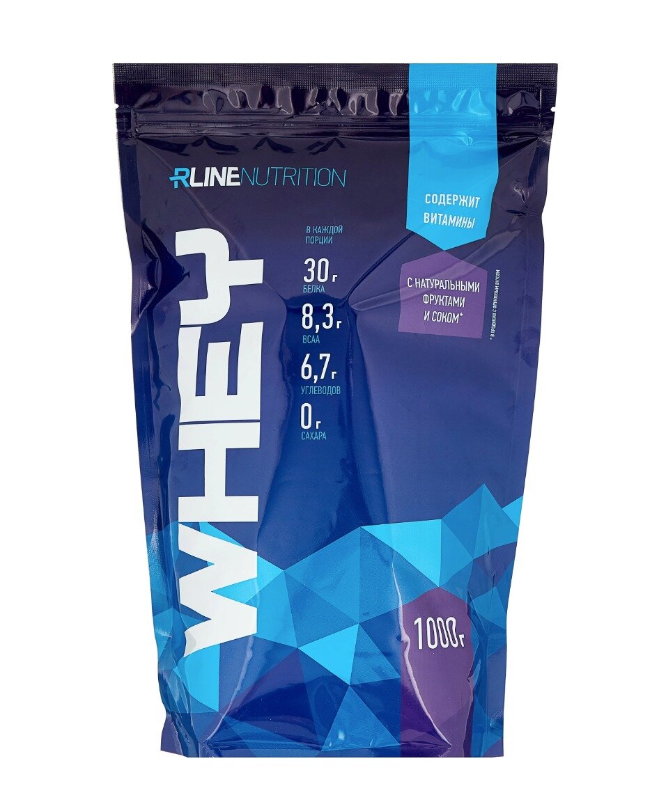 Протеин RLine Whey, 1000 гр., шоколад