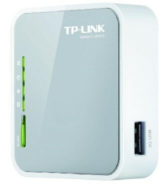 Сетевое оборудование TP-LINK TL-MR3020, белый