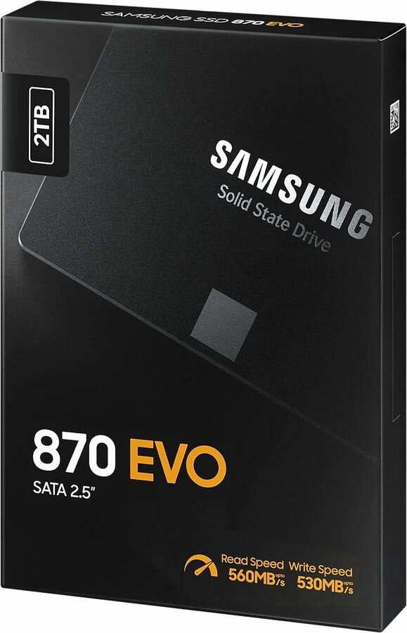 Твердотельный накопитель Samsung SSD 2Tb 870 EVO Series MZ-77E2T0B/EU