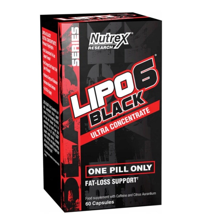 Nutrex Lipo-6 black ультра-концентрат, 60 шт.