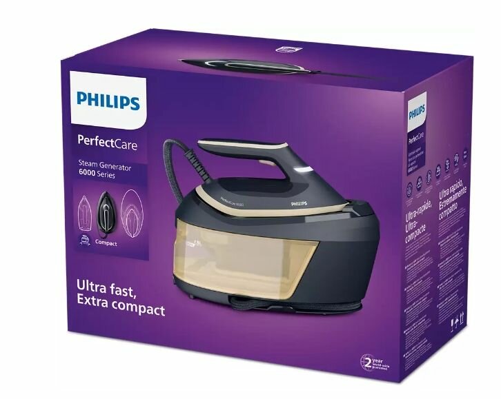 Парогенератор для одежды Philips PerfectCare 6000 PSG6066/20 2400 Вт - фотография № 15