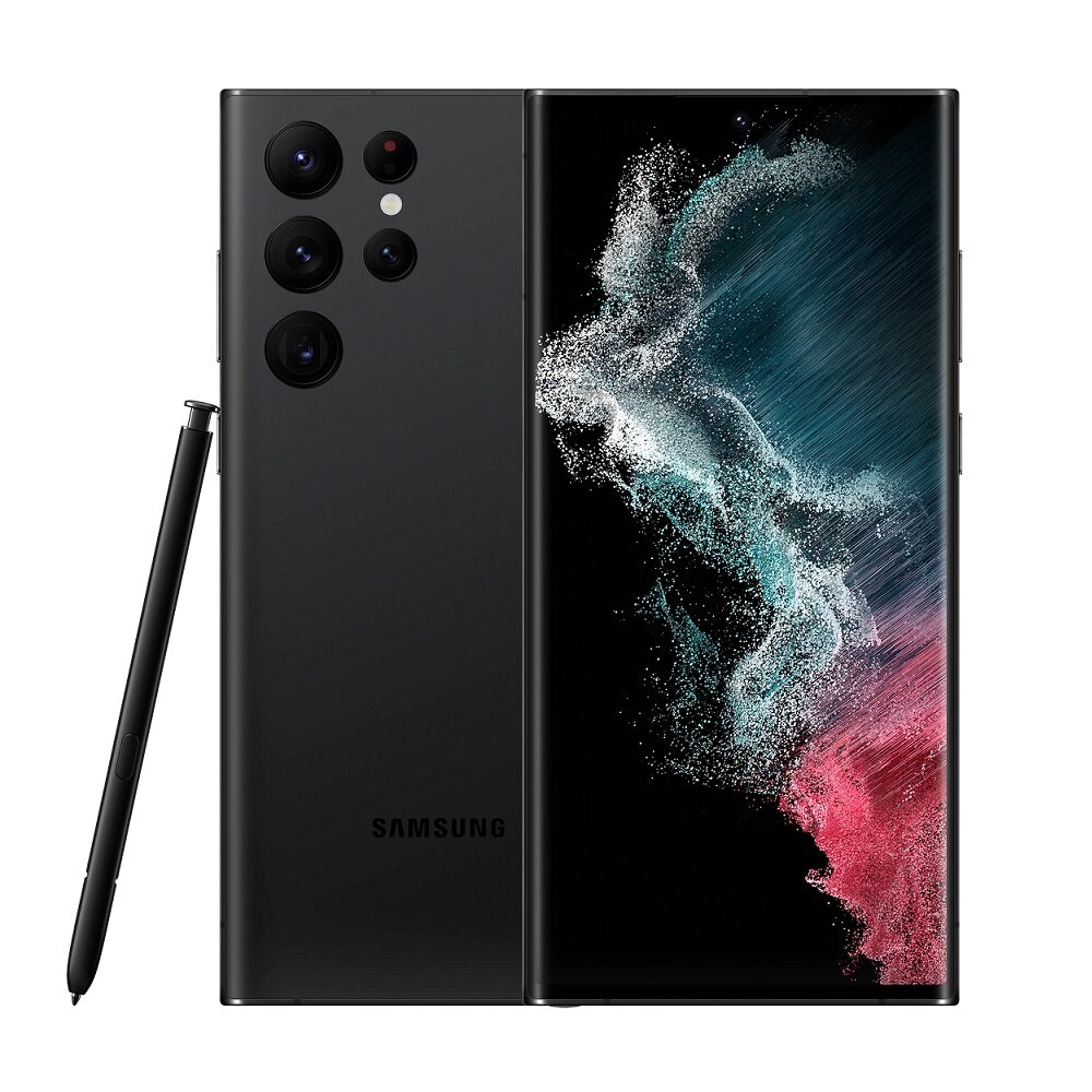 Смартфон Samsung Galaxy S22 Ultra 5G SM-S908B 12Gb/256Gb black