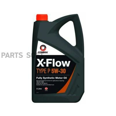 COMMA XFP5L COMMA 5W30 X-FLOW TYPE P (5L)_масо моторное! синт.\ ACEA C2, API SM/CF, PSA B71 2290