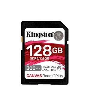 Карта памяти 128Gb Kingston Canvas React Plus SDXC UHS-II U3 V90 (300/260 Mb/s)