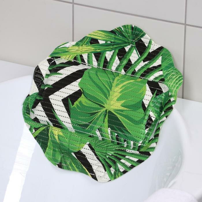 фото Подушка для ванны с присосками «Релакс», 33×33 см, цвет микс для дома