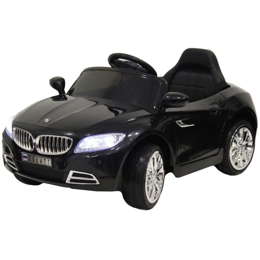 RIVERTOYS электромобиль BMW T004TT с дистанционным управлением - черный