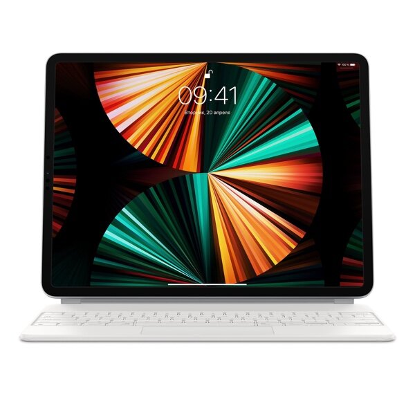 Apple Magic Keyboard для iPad Pro 12.9" (2018-2022) (с русской гравировкой) White