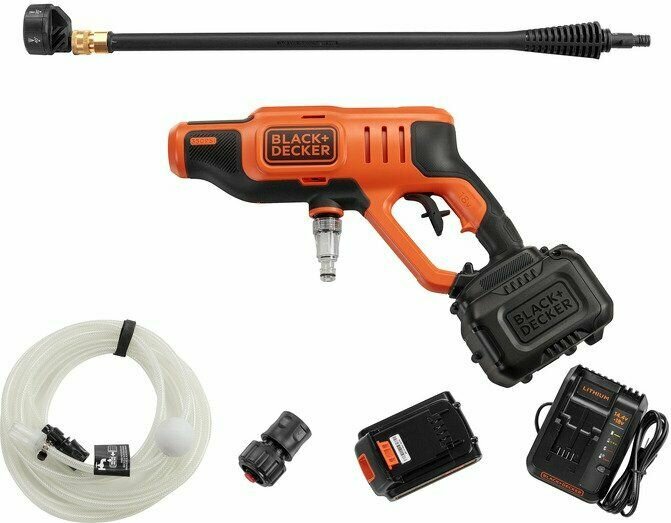 Мойка высокого давления BLACK+DECKER BCPC18D1-QW - фотография № 1