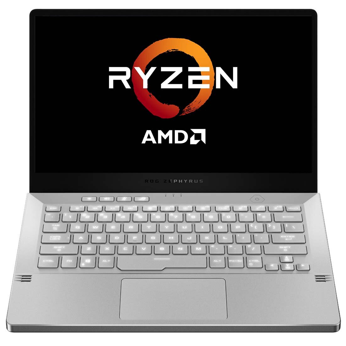 Ноутбук ASUS ROG ZEPHYRUS G14 GA401QM-211.ZG14 90NR05S2-M03800 (14", Ryzen 9 5900HS, 16Gb/ SSD 1024Gb, GeForce® RTX 3060 для ноутбуков) Белый