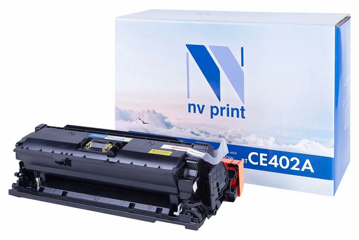 Картридж лазерный NV-Print NV-CE402AY, желтый