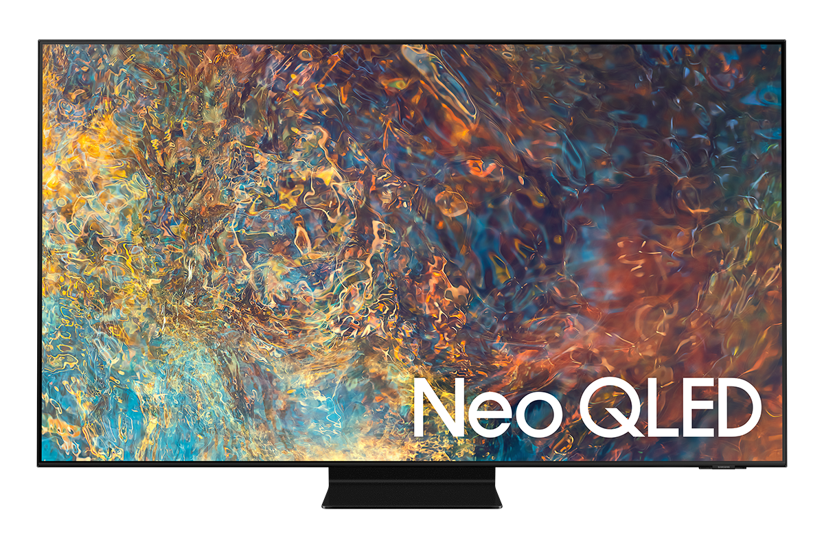 43" Телевизор Samsung QE43QN90AAU 2021 Neo QLED, HDR, черный титан