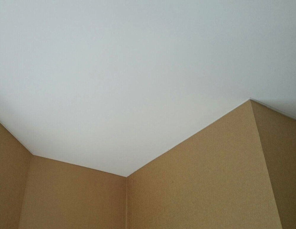 Натяжной тканевый потолок Descor с установкой - фотография № 2