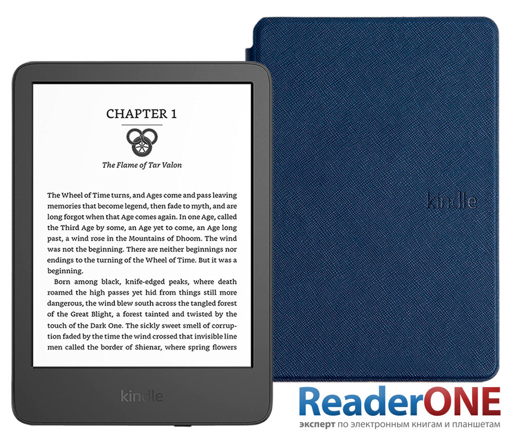 Электронная книга Amazon Kindle 11 16Gb SO Black с обложкой ReaderONE