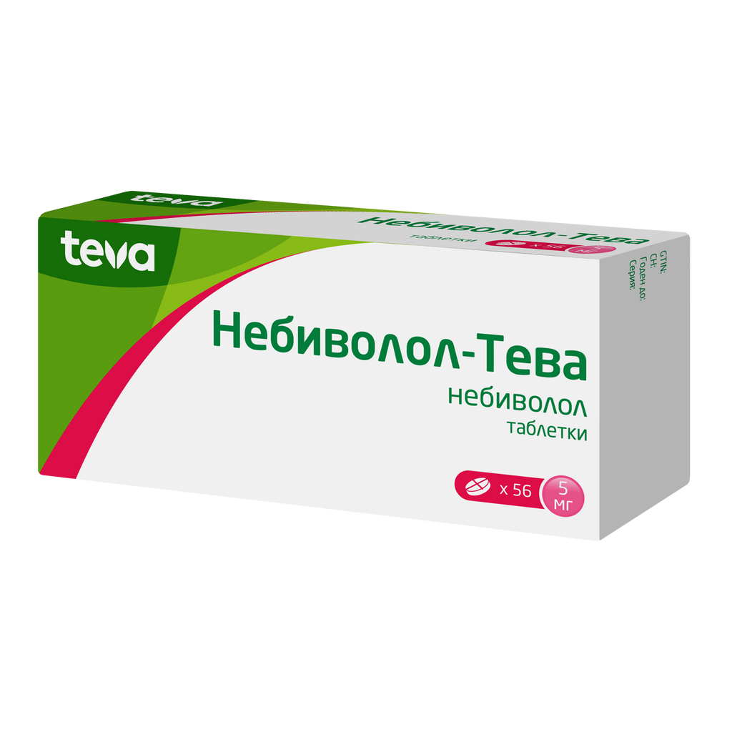 Небиволол-Тева таб.