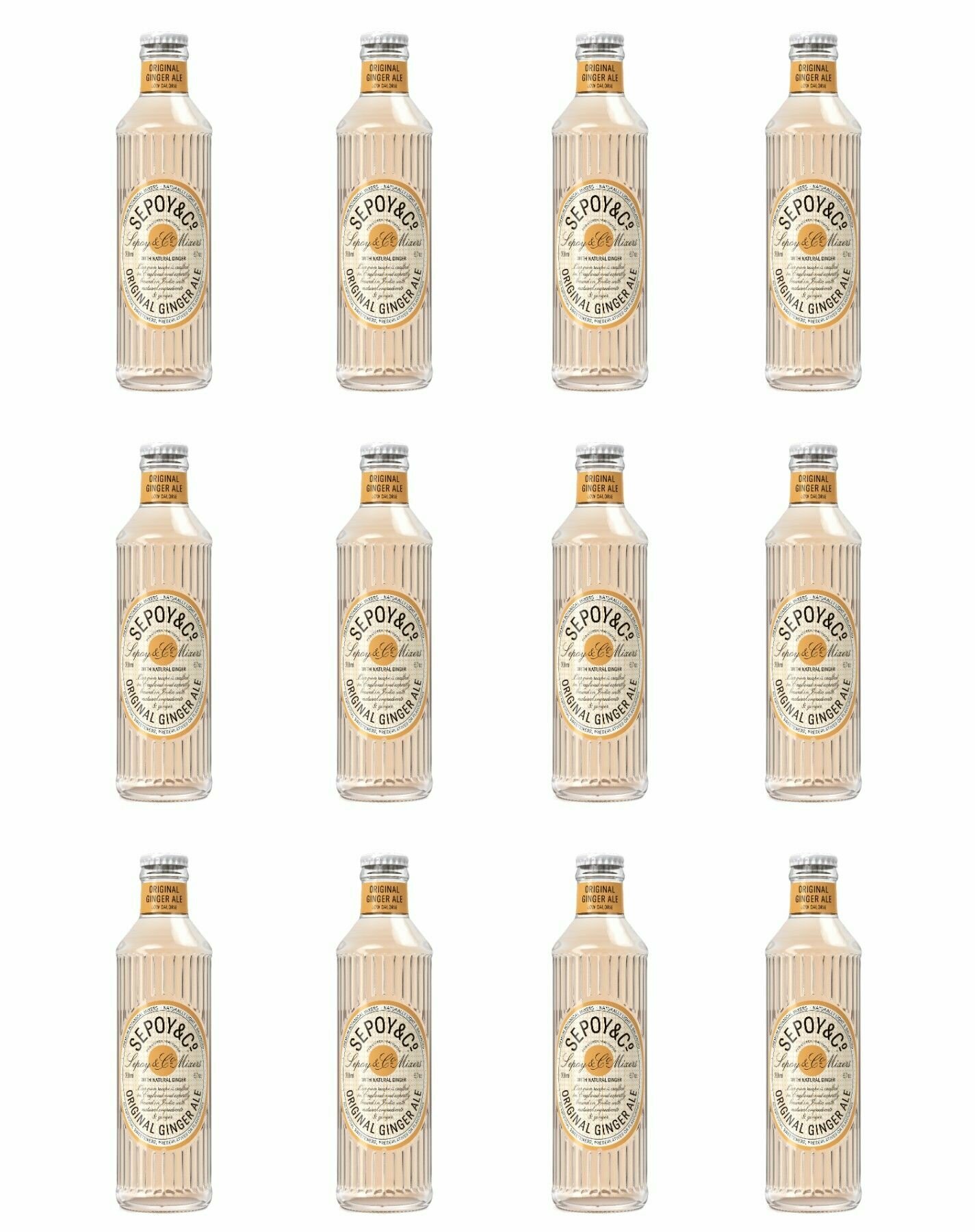 Имбирный эль SEPOY & Co Original Ginger Ale (12 шт. х 200 мл)