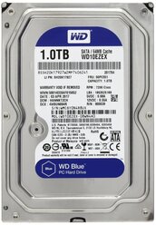 Жесткий диск Western Digital WD10EZEX 1Tb SATAIII 3,5" HDD