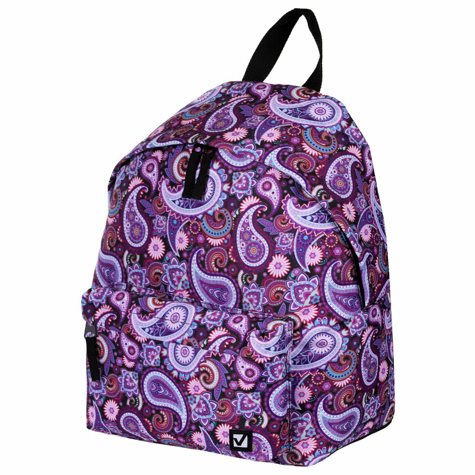 Рюкзак BRAUBERG, универсальный, сити-формат, разноцветный, Инди, 20 литров, 41х32х14 см, 225360, 225360