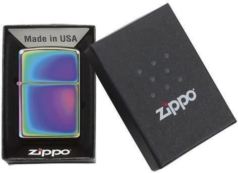 Зажигалка ZIPPO Classic с покрытием Spectrum™, латунь/сталь, разноцветная, глянцевая, 38x13x57 мм - фотография № 2