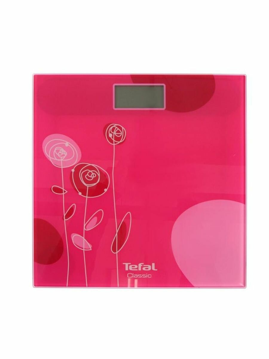 Весы электронные напольные TEFAL PP1531V0 до 160 кг, розовые - фотография № 2