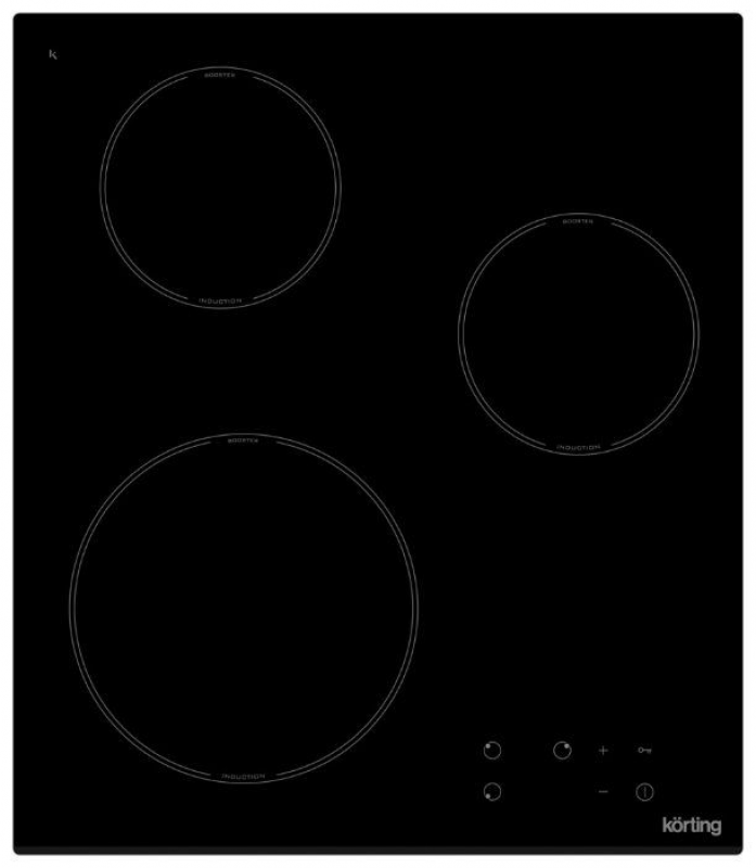 Варочная панель индукционная Korting HI 42031 B (черный)
