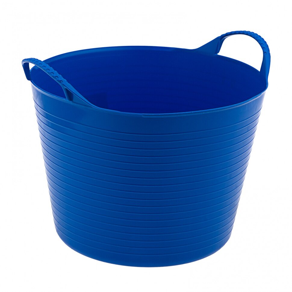 фото Ведро гибкое сверхпрочное, 14 л, синее, Россия, Сибртех