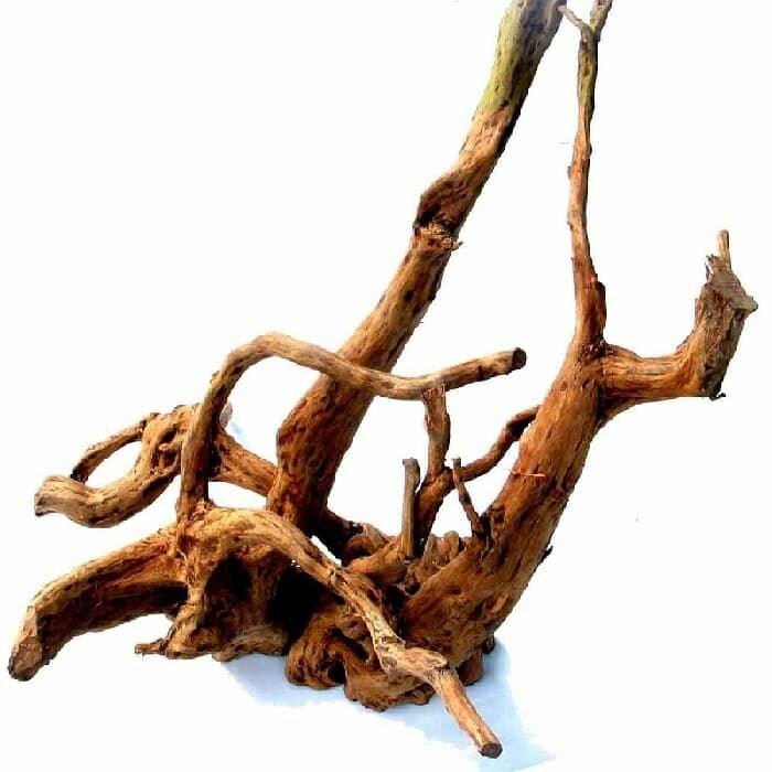 Коряга натуральная Сакура (Desert Driftwood), M - фотография № 8