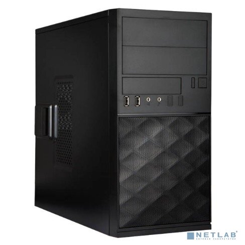 Inwin Корпус MiniTower InWin EFS052BL RB-S450HQ7-0 U3*2 +A(HD)+ front fan holder+ Screwless 6184288 чёрный