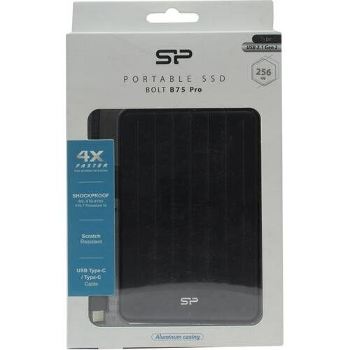 SSD Silicon power Bolt B75 Pro 256 Гб SP256GBPSD75PSCK