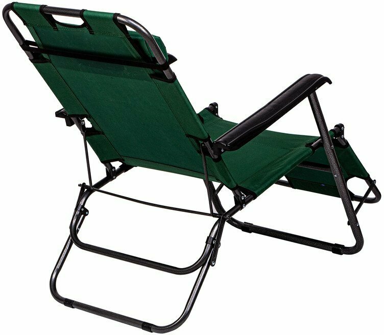 Кресло-шезлонг двух позиционное 156 х 60 х 82 см, Camping Palisad 69587 - фотография № 2